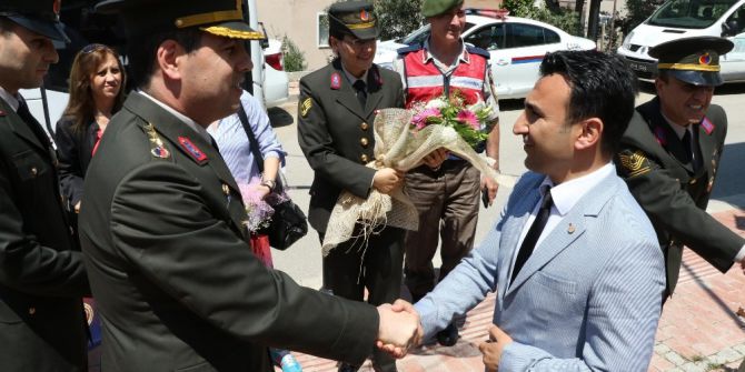 Jandarmadan Huzurevine Ziyaret