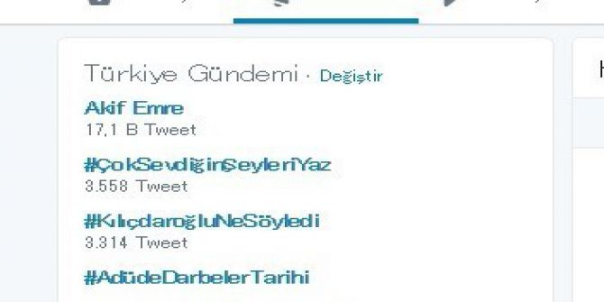 Sosyal Medya Darbe Sempozyumunu Konuşuyor