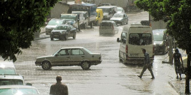 Kısa Süreli Dolu Yağışı, Çiftçiyi Korkuttu