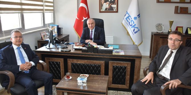 Başdenetçi Ömer Yürekli’den Teski’ye Ziyaret