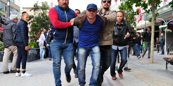 Ankara’da Protestocu Gruba Polis Müdahalesi: 6 Gözaltı