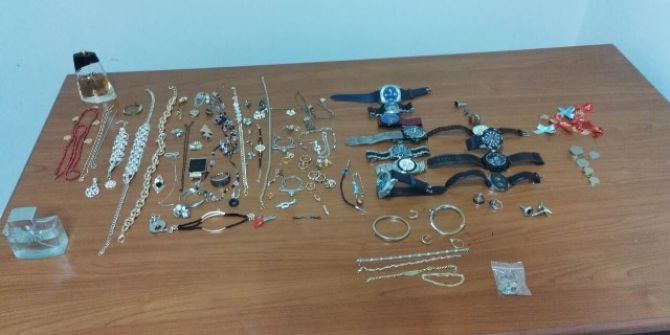 İş Yerinden Hırsızlık Yapan 2 Kişi Tutuklandı