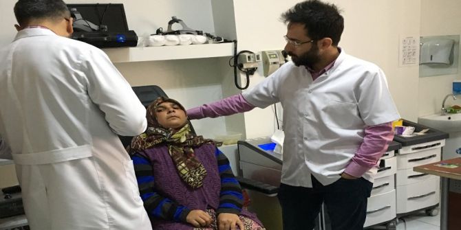 Şanlıurfa’da Kapalı Gözyaşı Kesesi Ameliyatı Yapıldı