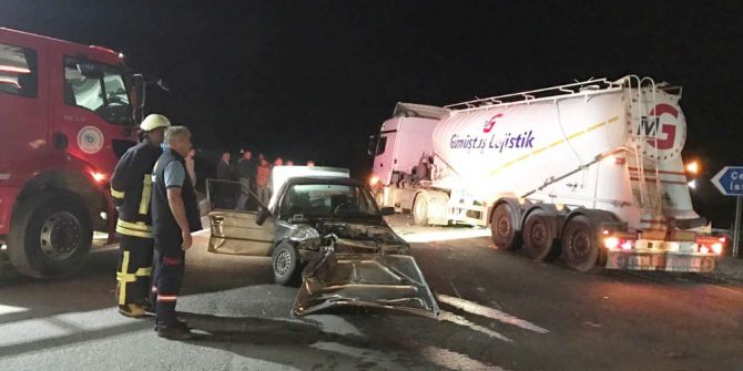 Tekirdağ’da Feci Kaza: 1 Ağır Yaralı