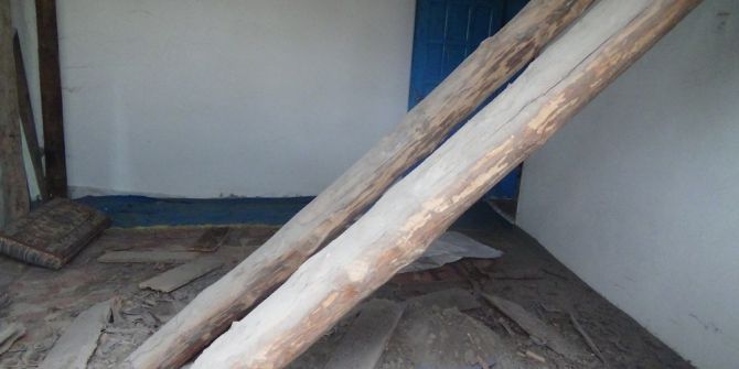 Sağanak Yağış Şehit Ailesini Evinden Etti