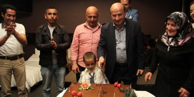 Ölümden Dönen Minik Yılmaz Erkekliğe İlk Adımı Attı