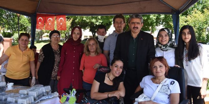 Başkan Haluk Alıcık, Nebed’in Kermesine Katıldı