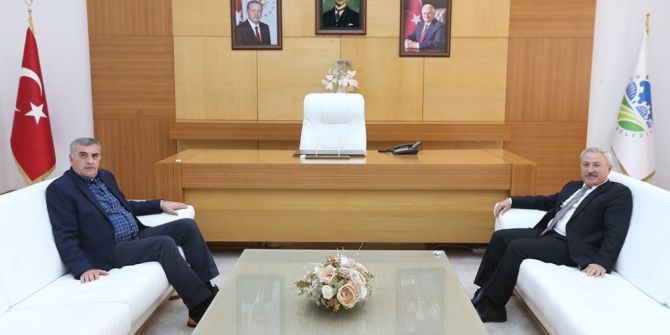 Başkan Toçoğlu, Tüvasaş Müdürünü Ağırladı