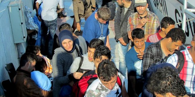 Çeşme’de 58 Sığınmacı Yakalandı