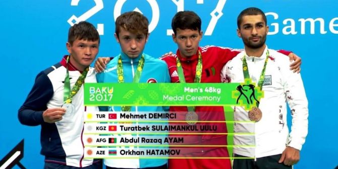 Düzce Üniversitesi Öğrencisi Demirci Azerbaycan’da Altın Madalya Kazandı