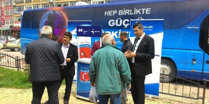 İşkur Kampanya Otobüsü Beyşehir’de