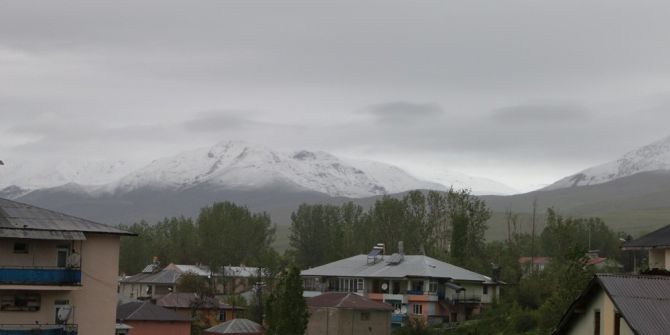 Mayıs Ayında Kar Yağışı