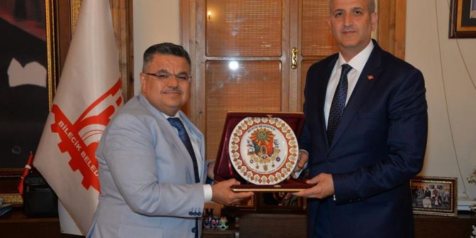 Pomem Müdürü Günbey’den Başkan Yağcı’ya Ziyaret