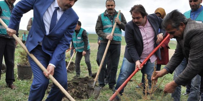 Kars Denetimli Serbestlik Müdürlüğü Hatıra Ormanı Oluşturdu