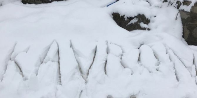 Kavron Yaylası’nda Mayıs Karı