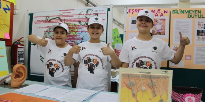 Geleceğin Bilim Adamları Hünerlerini Sergiledi