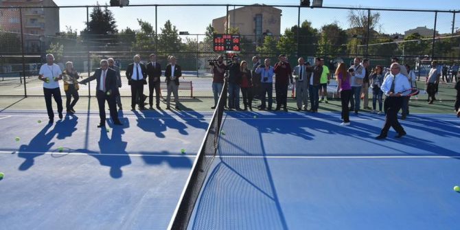 Başkan Albayrak Çorlu’da Tenis Kompleksi Açılışına Katıldı