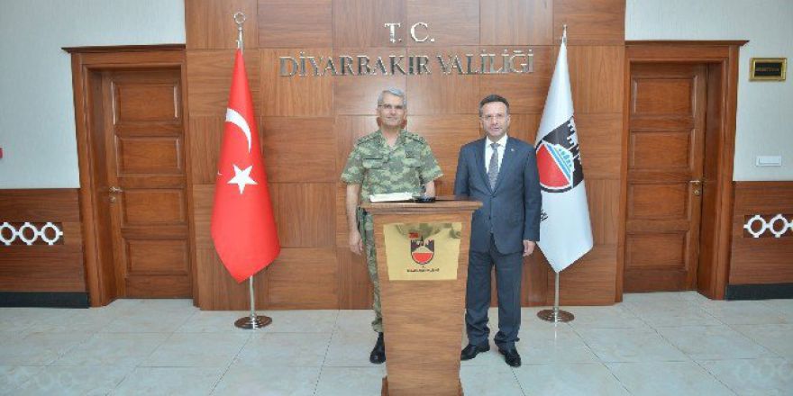 7’nci Kolordu Komutanı Korgeneral Sivri, Vali Aksoy’u Ziyaret Etti