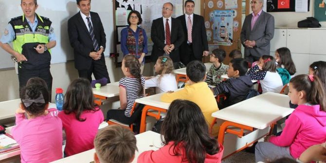 Tavşanlı’da Öğrencilere Trafik Eğitimi