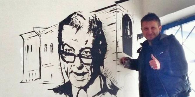 ‘Hababam Sınıfı’ Karakterleri Okulun Duvarlarını Süslüyor