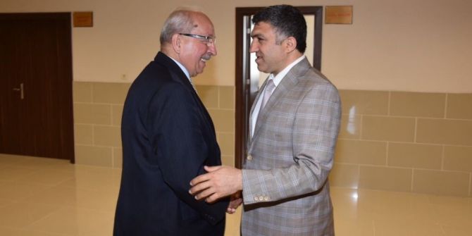 Başkan Albayrak’tan Kaymakam Abban Ve Başsavcı Ünal’a Ziyaret