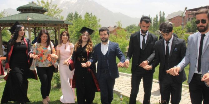 Hakkari Üniversitesinde Mezuniyet Töreni