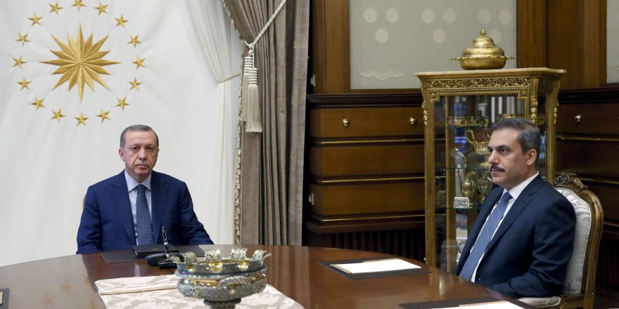 Cumhurbaşkanı Erdoğan, Hakan Fidan’ı Kabul Etti
