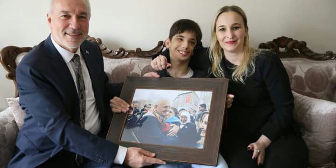 Belediye Başkanı Kamil Saraçoğlu’ndan Oğuzhan’a Sürpriz Ziyaret