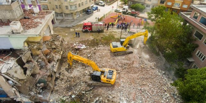 Modern Sahabiye İçin Yıkım Sürüyor