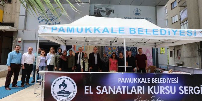 Pamukkale’de El Sanatları Sergisi