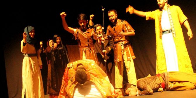 Diriliş Muştusu, Erzurum’da Sahnelendi