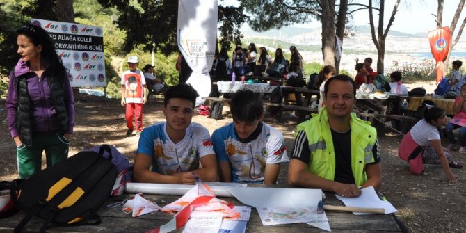 Aliağa’da Dünya Oryantiring Günü Kutlaması