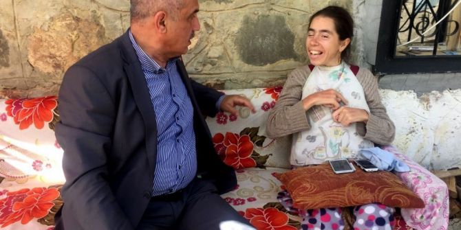 Ilıcalı’dan Engelli Kadına Ziyaret