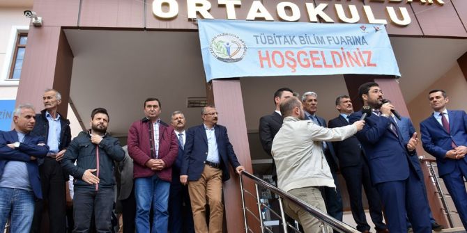 Başkan Hazinedar, Fatsa’daki Tübitak Bilim Fuarı’na Katıldı