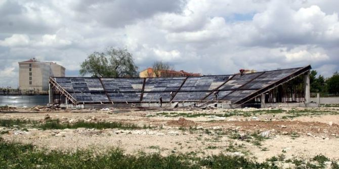 Cihanbeyli’de Anıt Parkı İnşaatı Devam Ediyor