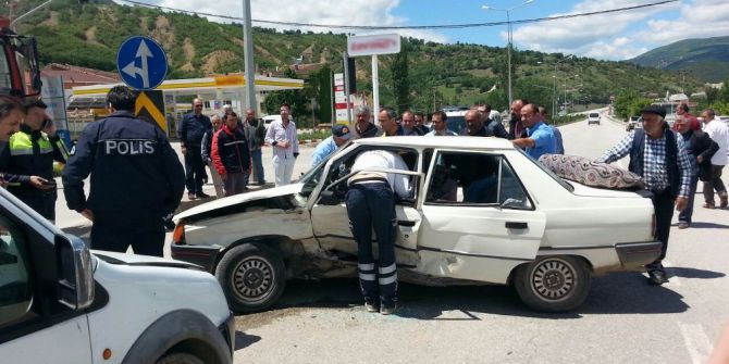 Reşadiye’de Trafik Kazası: 1 Yaralı