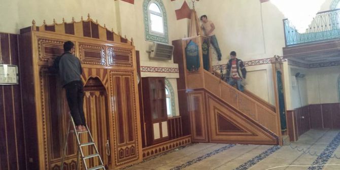 Niksar’da Camilerde Ramazan Ayı Temizliği