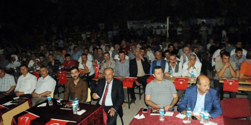 Cizre’de Demokrasi Şehitleri İçin Mevlit Okutuldu