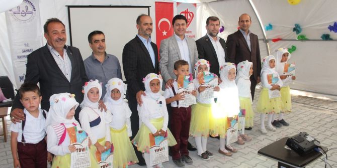 Miniklerin Mezuniyeti Gönülleri Mest Etti