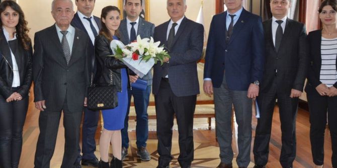 Vali Yıldırım, Döner Ve Beraberindeki Heyeti Ağırladı