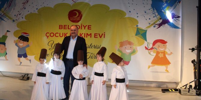 Belediye Çocuk Bakımevinde Mezuniyet Töreni Düzenledi