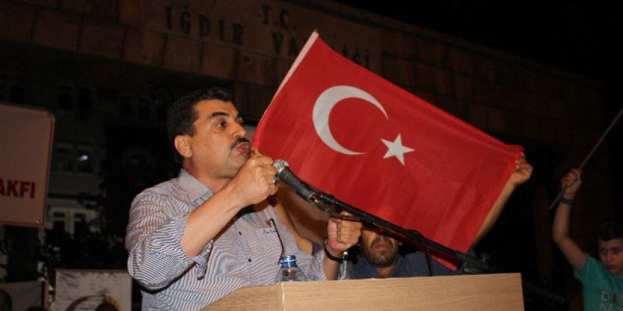 Iğdır’da Demokrasi Mitingi