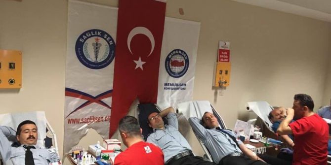Kdz. Ereğli Sağlık-sen Şubesi Kan Bağışı Kampanyası Düzenledi