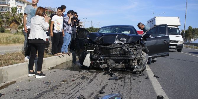 Bahçeli’nin Konvoyunun Geçişi Sırasında Korkutan Kaza