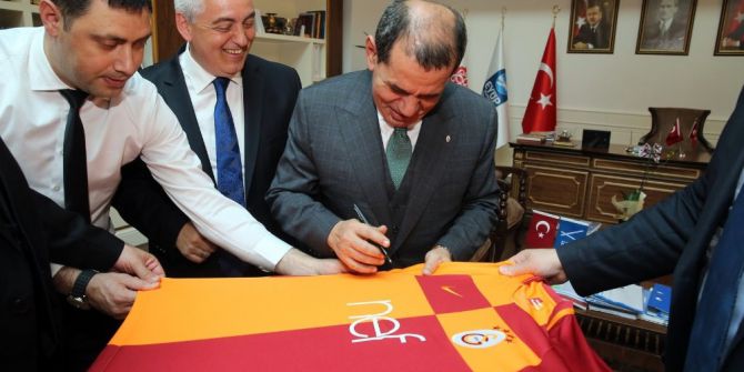 Galatasaray Başkanı Özbek’ten Başkan Aydın’a Ziyaret