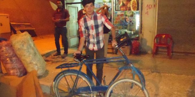 Motosikletle Bisiklet Çarpıştı: 1 Yaralı