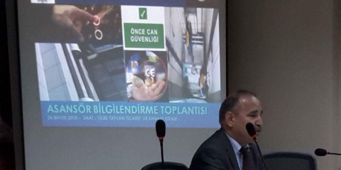 Tatvan’da Asansör Bilgilendirme Toplantısı