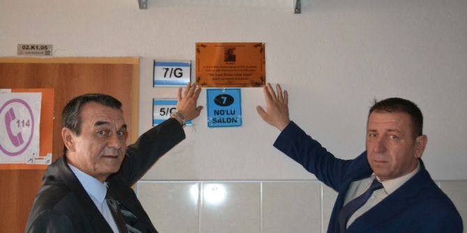 Oğlunun Adını Sınıfında Yaşattı