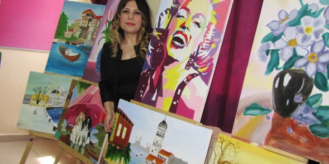 Hisarcık Şehitler Ortaokulunun Yılsonu Sergisi