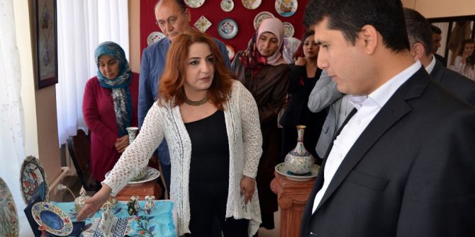 Kırka’da Hamaratlı Bayanlardan Yıl Sonu Sergisi